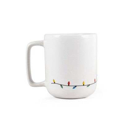 REINDEER. Mug with Christmas print 330 mL